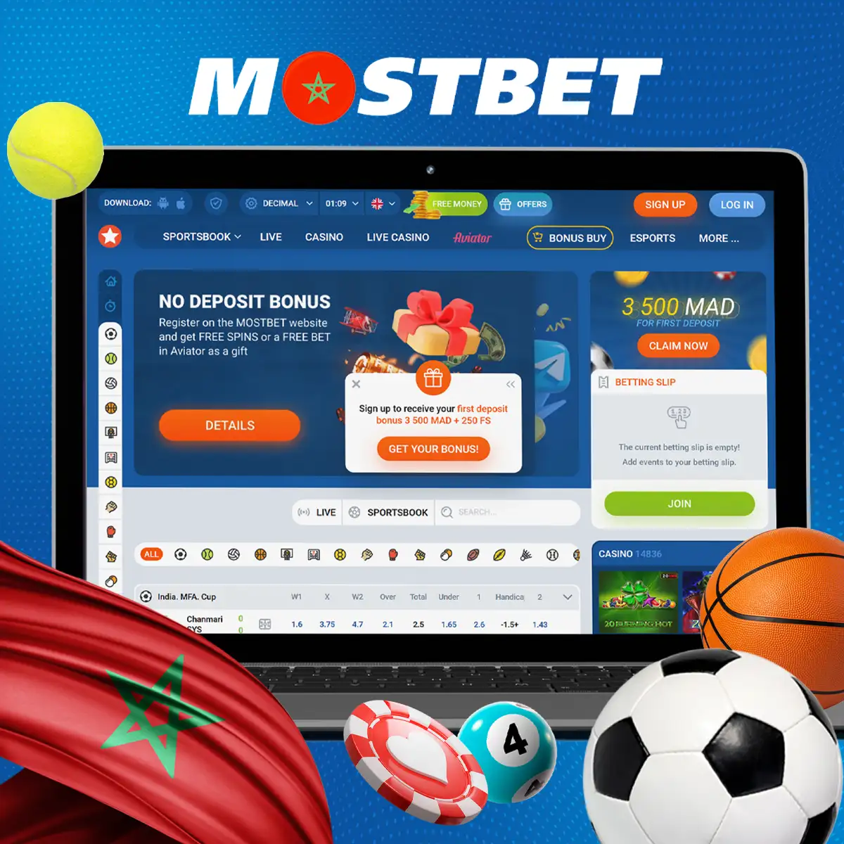 معلومات كاملة عن المراهنات Mostbet المغرب