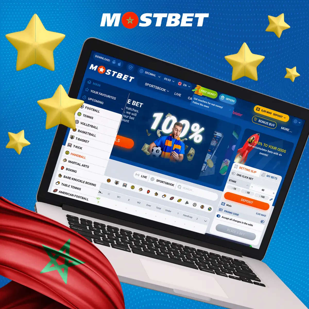 مميزات منصة Mostbet للاعبين من المغرب